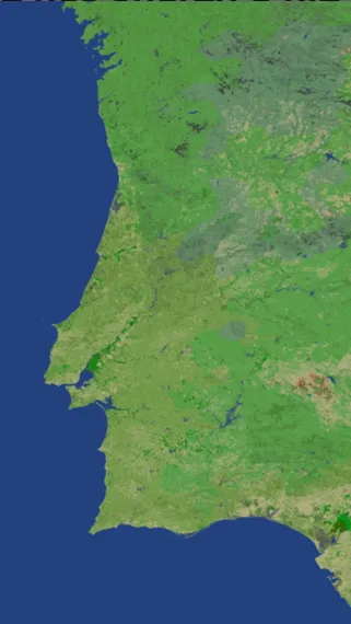 A picture of the Portugal map
